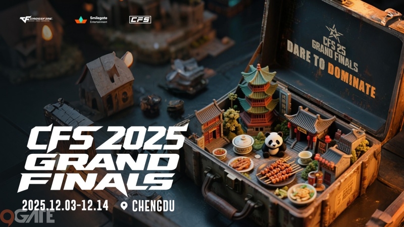 Các đại diện CFS 2025 Grand Finals sẵn sàng khuấy đảo Thành Đô